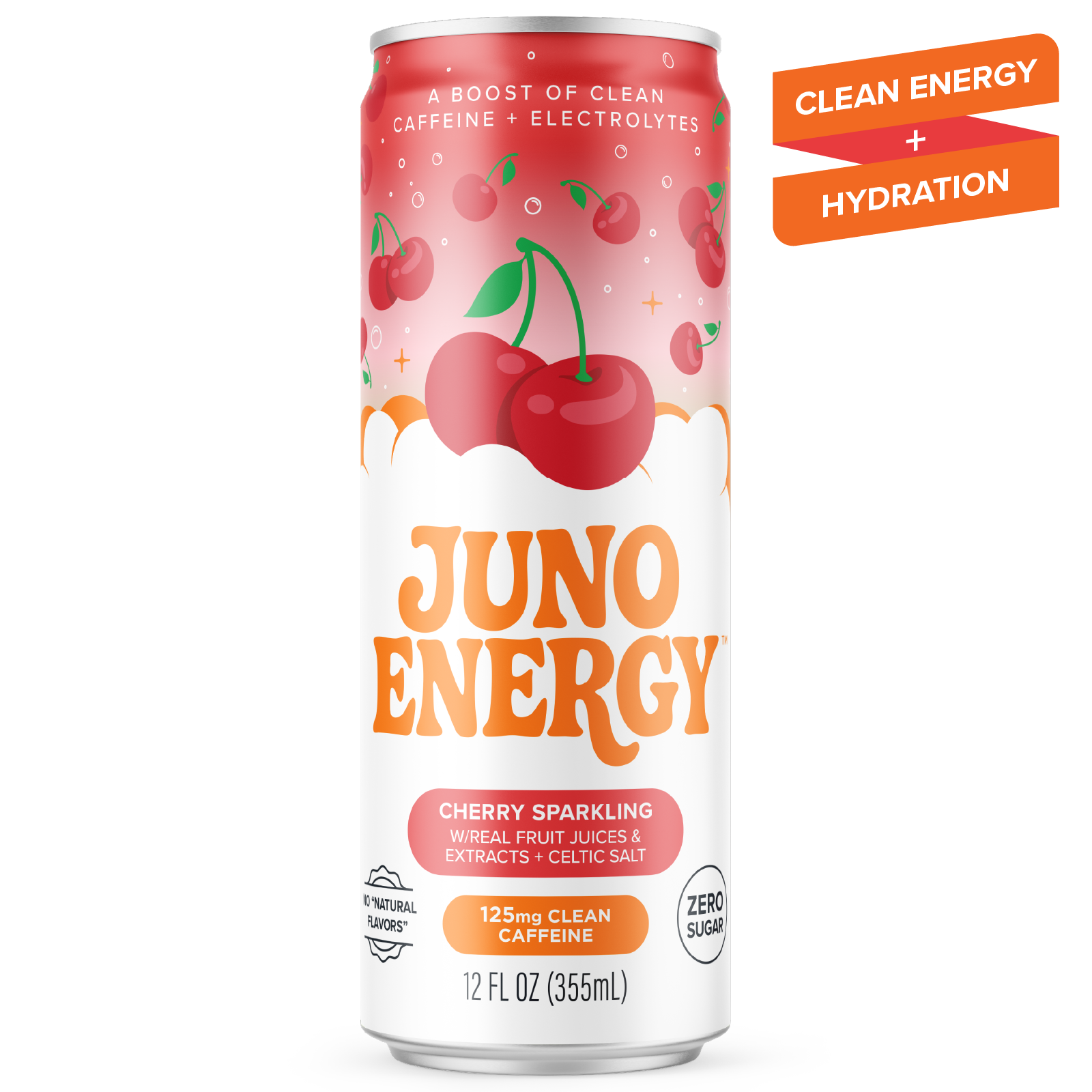 JUNO ENERGY™ Cherry Sparkling