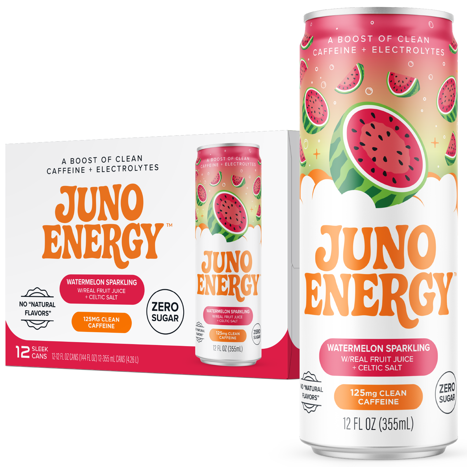 JUNO ENERGY® Watermelon Sparkling